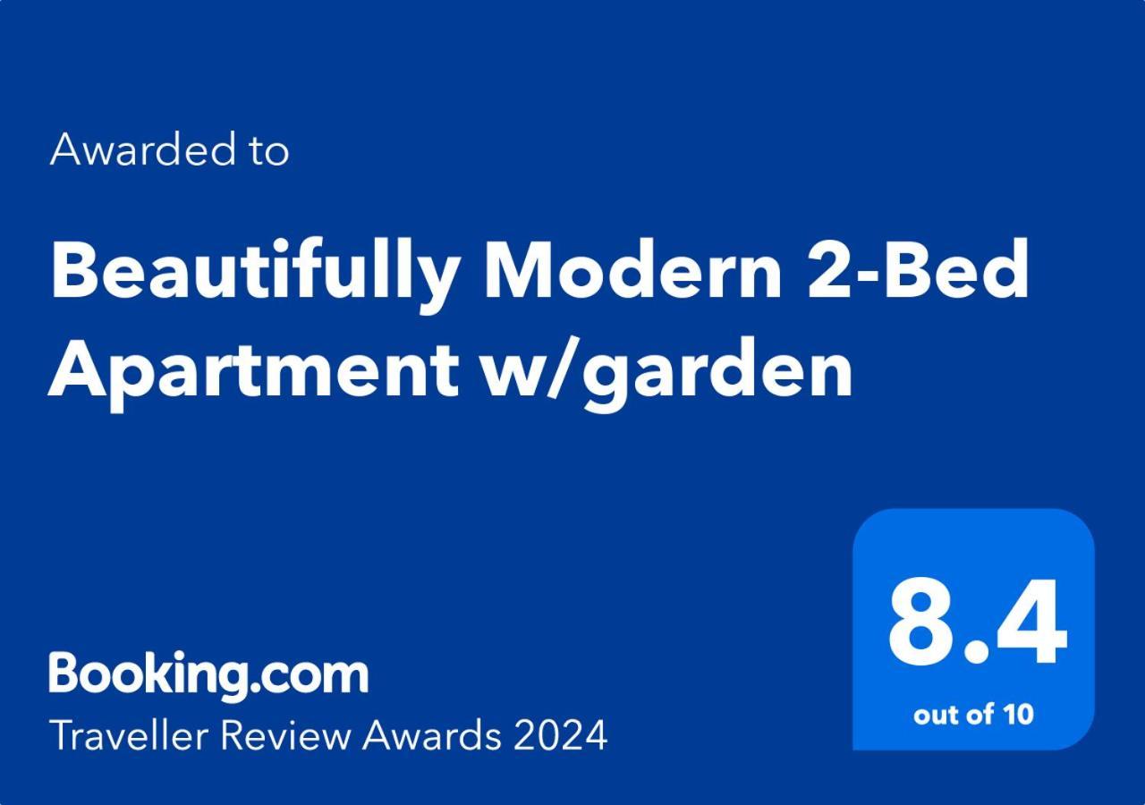 Beautifully Modern 2-Bed Apartment W/Garden 伦敦 外观 照片